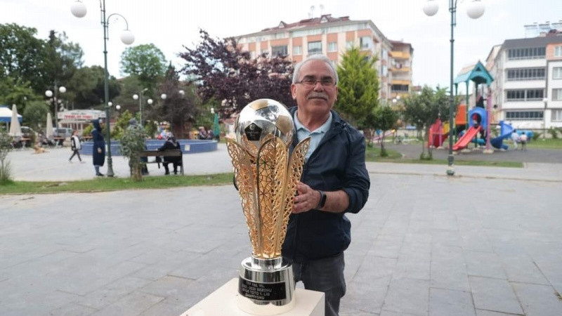 Samsunspor şampiyonluk kupası Alaçam'a geldi.