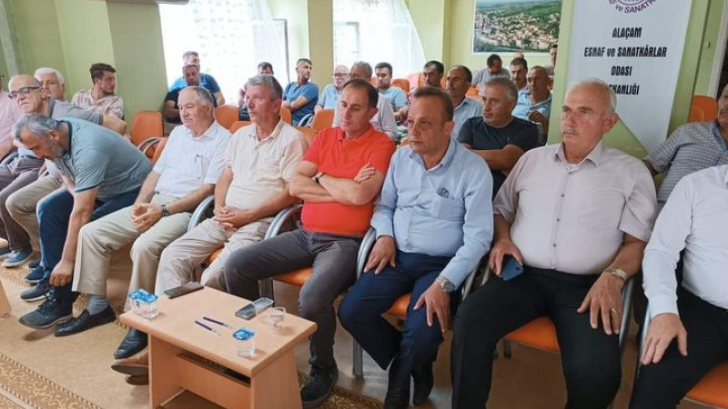 Alaçam Organize Sanayi  istişare toplantısı yapıldı