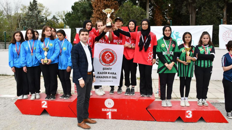 Ş. Kadir Kara A. İmam Hatip Lisesi  Yine Genç Kızlar  Bocce İl Birinci