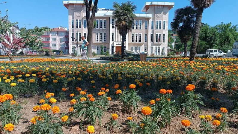 Çiçeklerin açtığı yerde  umutlar da canlanır.