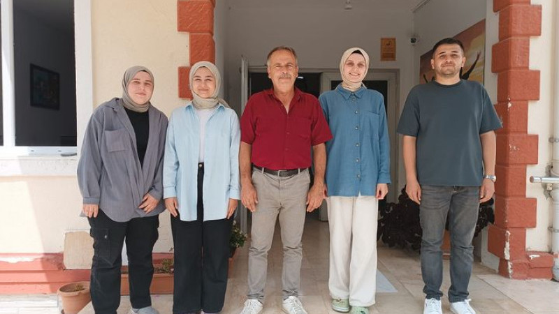 Alaçam Yeniden Doğuş'ta  yeni öğretmenler görev başı yaptı.