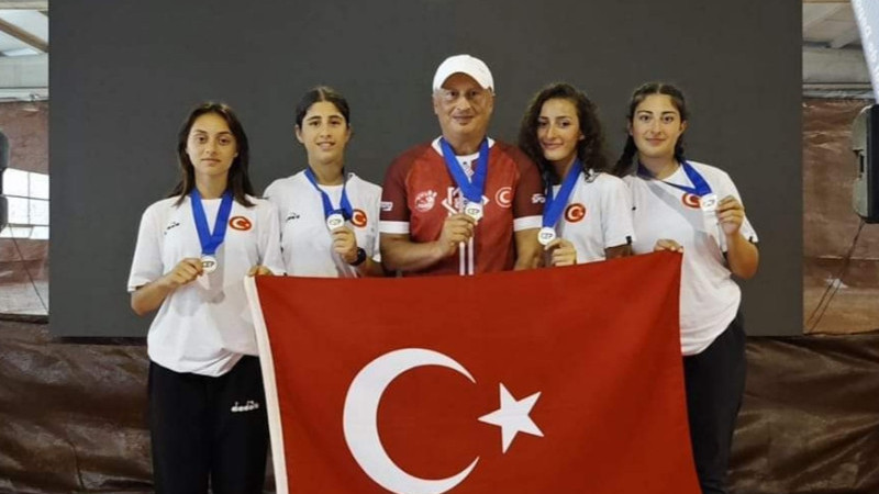 Alaçamspor Bocce, Avrupa ikincisi oldu.