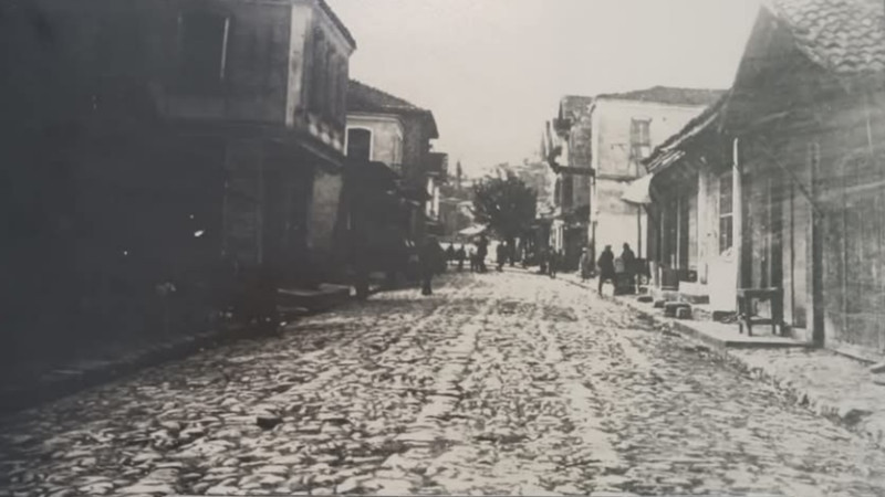 Alaçam'da Arnavut Kaldırımları