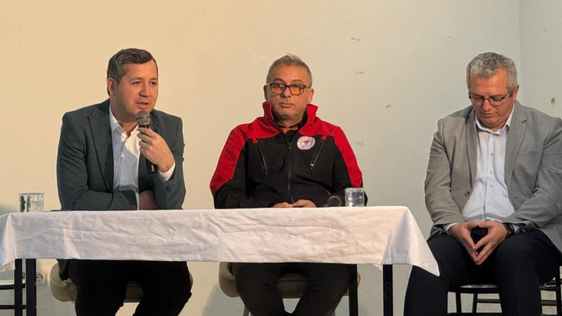 Alaçamlı üreticiler Şap hastalığı hakkında bilgilendirildi.