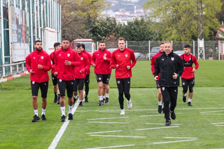 Samsunspor, Tuzla maçına hazırlanıyor.